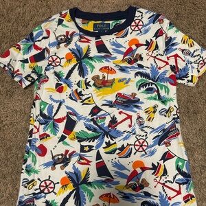 Polo by Ralph Lauren Kids' Nautical Print T-Shirt